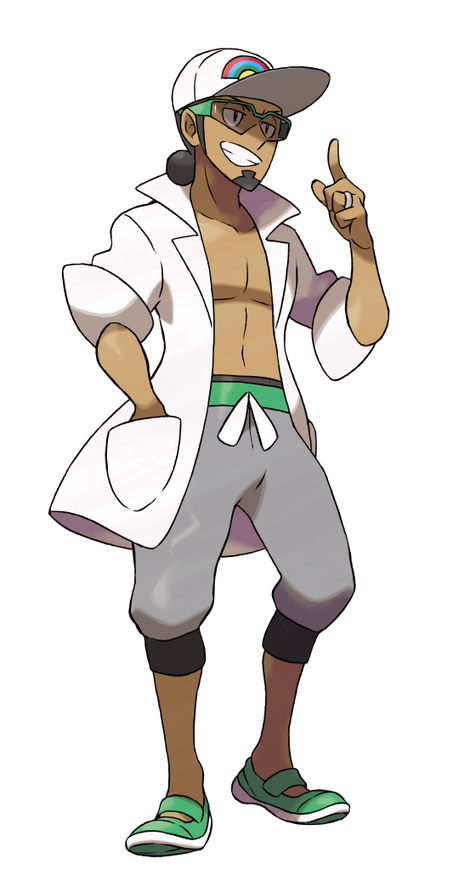Professor Kikui (Art: Nintendo)